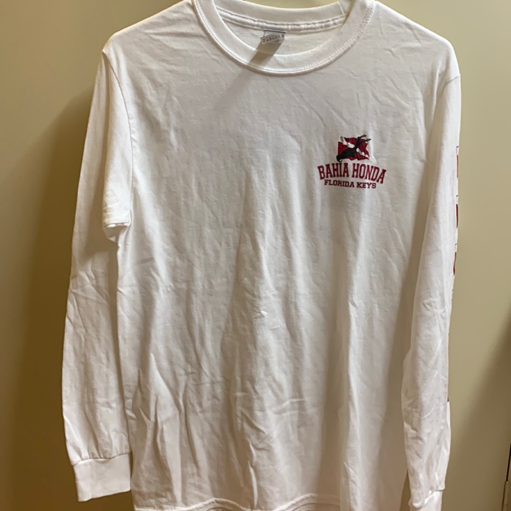 Bahia Honda Florida Keys Long sleeve shirt. Size S